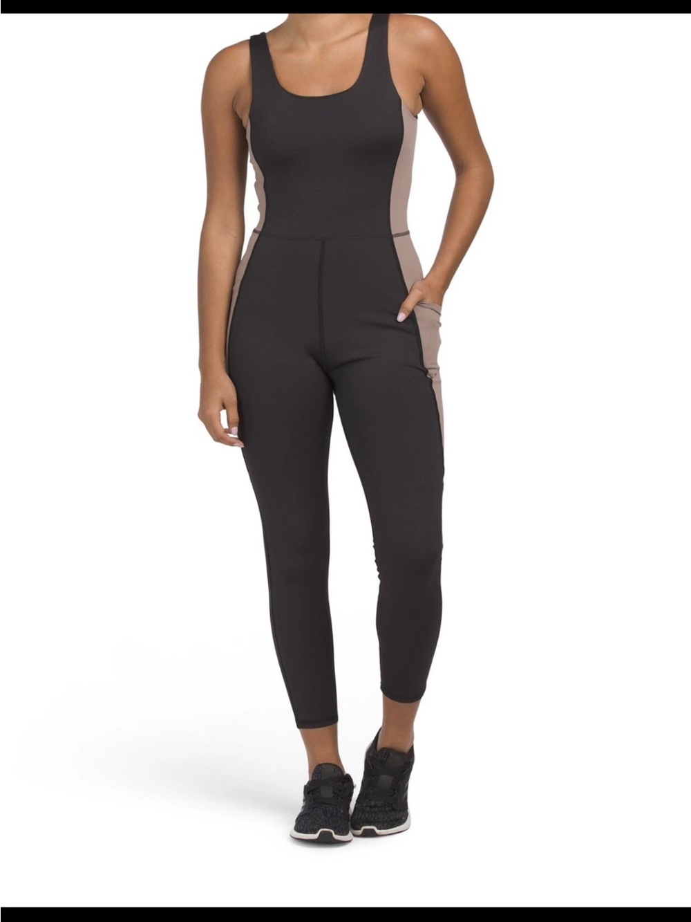 Move Theology Colorblock Bodysuit Jumpsuit M